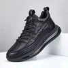 Men Sneakers Spring Autumn New Platform Comfortable Mid-cut Men's Casual Shoes Lightweight Shock Absorption Men Vulcanized Shoes 4