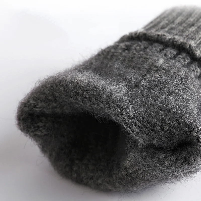Winter Screen Touch Gloves Women Men Warm Stretch Knitted Mittens High Elastic Outdoor Sports Full Finger Running Gloves 6