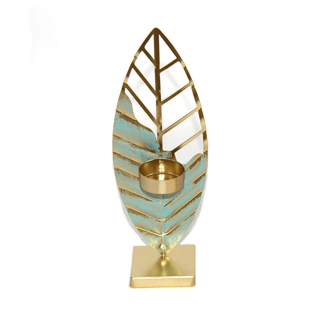 

Creative Design Candleholder Leaf Candle Holder Creative Design Leaf Candle Premium Wedding Decor Candleholder