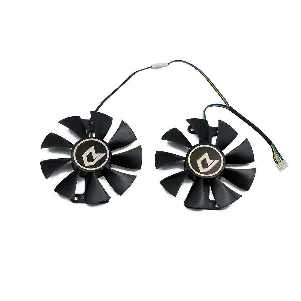 Gpu Ventiladores de Refrigeração Substituição para Powercolor Red Devil Radeon rx 470 480 580 Placas Gráficas Fãs Cooler Peças Lote Ga91s2u - Imagem 3