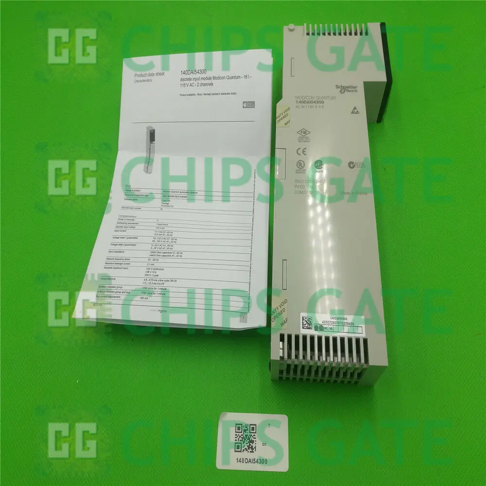 

New Sealed Modicon Schneider 140-DAI-543-00 140DAI54300 INPUT MODULE 16POINT