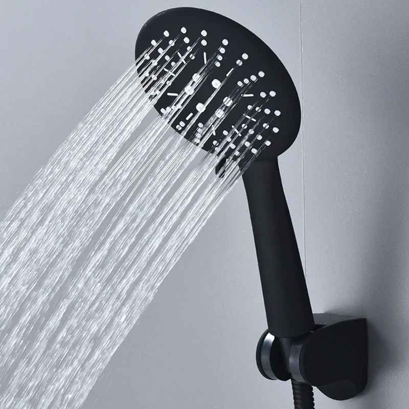 Matte-Balck-High-Quality-ABS-Hand-Holder-Shower-Bath-Shower-Hand-Replace-Bathroom-Fittings ...