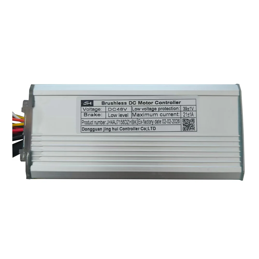 JH4AJ7156DZHBK 브러시리스 모터 컨트롤러 48V 리튬 이온 사인파 전자 자전거 속도 컨트롤러 전기 자전거에 적합