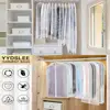 Clothes Bags Translucent Garment Bags with Zipper for Wardrobe Organization Reusable Suit for Clothes for Clothing 1