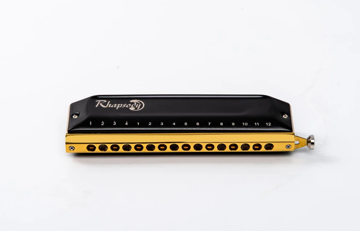 East top new chromatic ABS comb harmonica,Rhapsody,16hole 64tone mouth organ,,professional harmonica for player,gift
