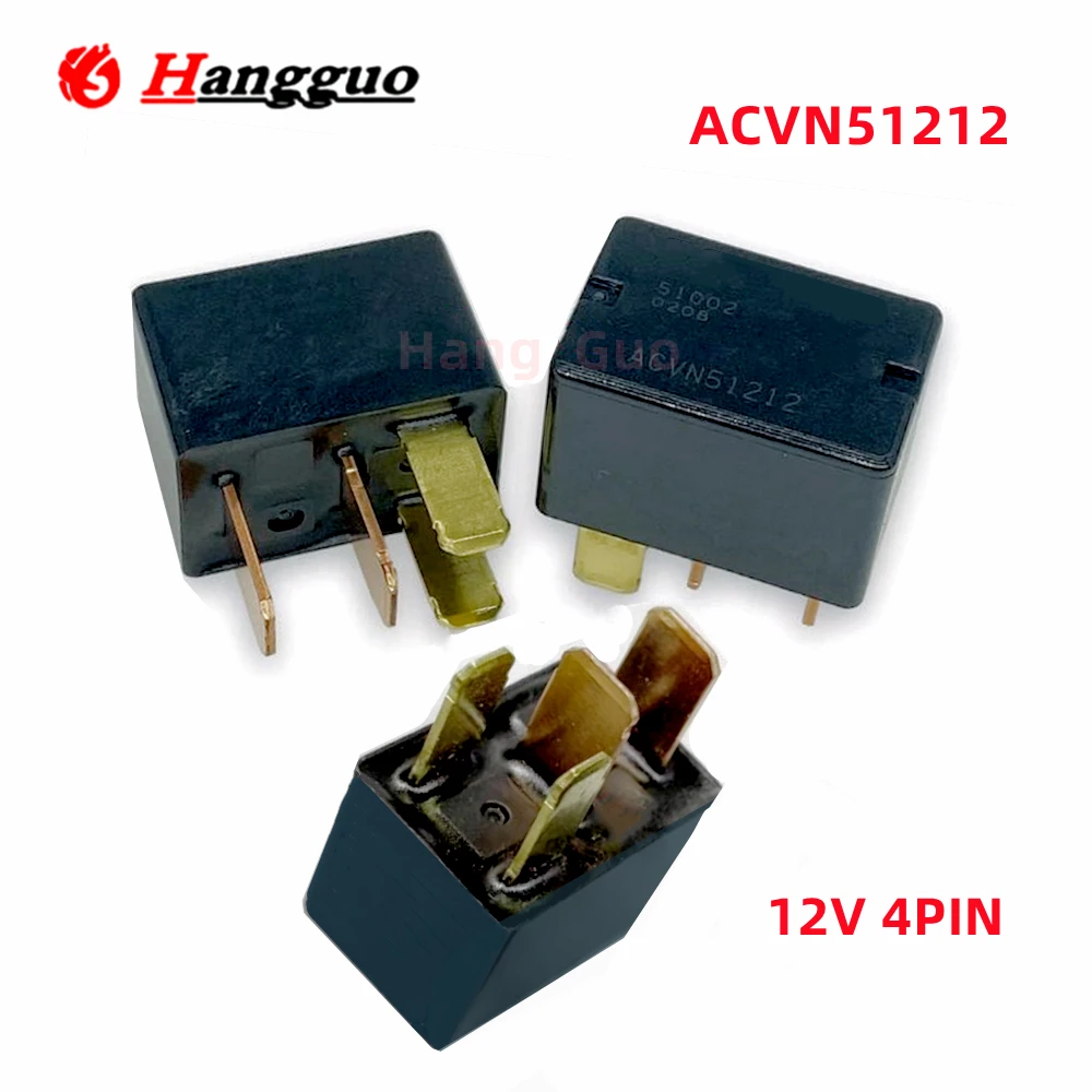 모터보트 오버파워 캠리 코롤라 레이즈 하이랜더 12V 릴레이, 오리지널 156700-2480 90987-T2005 ACVN51212, 4 핀, 로트당 2 개