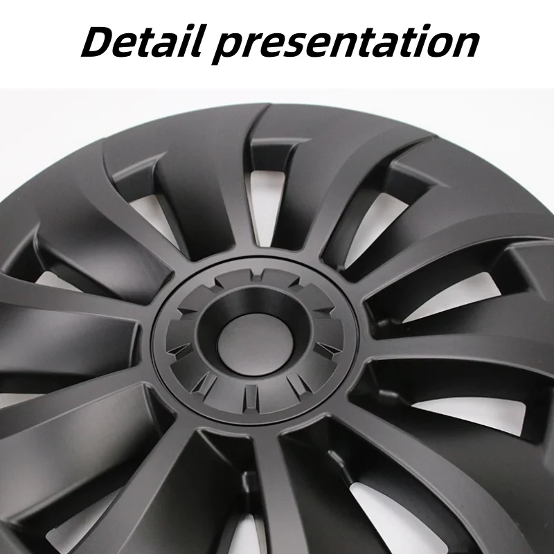 4PCS Car Performance Replacement Wheel Cap Rim cover Hubcap Full Cover Accessories for Tesla Model 3 19 Inch Hub Cap -