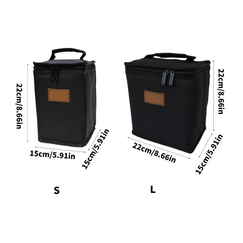 Camping Gas Tanks Storage Bag Cylinder Protective Case Camp Light Carrying Bag