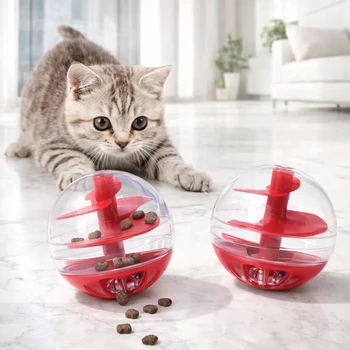 Interactive Cat Treat Dispenser Toy 1