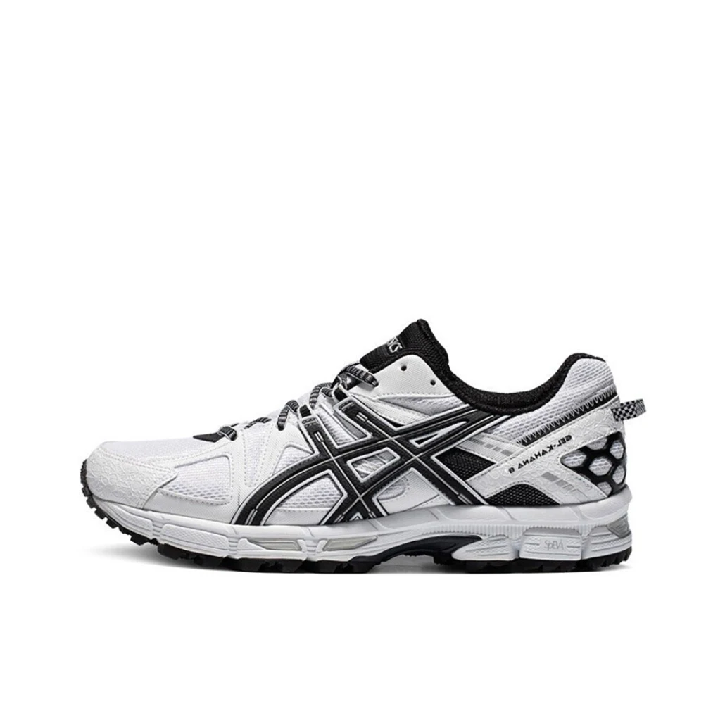 Asics GEL-Kahana 8 Zapatillas para correr para hombre y mujer Zapatillas bajas retro funcionales para exteriores Zapatillas de parque Blanco
