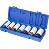 1/2" Drive Lug Nut Socket Set Wheel Socket Set Impact Lug Nut Socket Set Thin Wall Lug Nut Socket Set with Colored 1