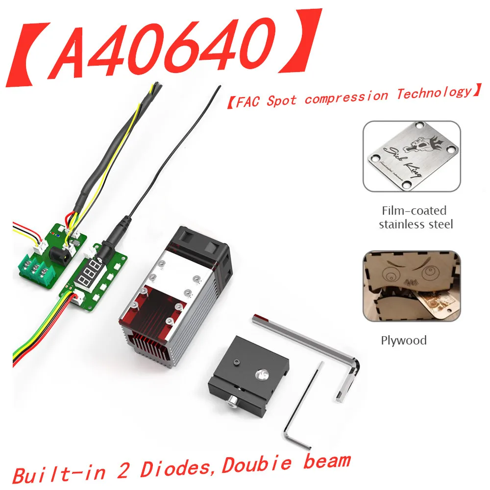 cnc wood router machine 450nm 20/30/40/50//80W-Professional Version, Focal Fixed, laser module,compressed spot technology,laser head,laser cutting tool central machinery band saw Woodworking Machinery