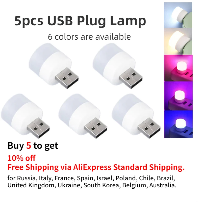 Warm White Mobile Power Lamp / 8 LED USB Night Light / LED Mini USB Light -  China Mini USB Lights and Mini Light price