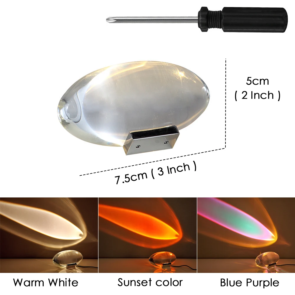 Italian Designer Table Lamp Led Crystal Eye Of The Sky Egg-shaped Lamps Living Bedroom Decor Light Night Projector Bedside Lamp 6
