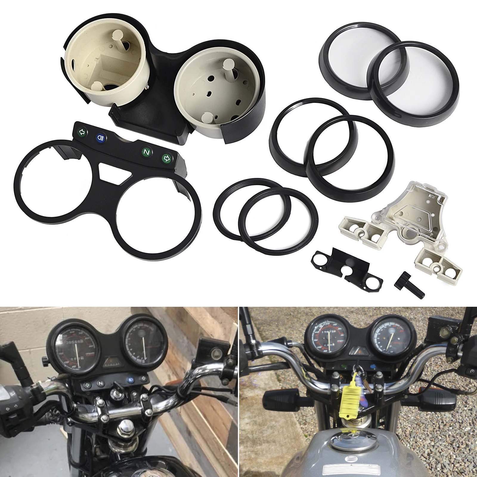 

Корпус спидометра для мотоцикла, внутренний спидометр, тахометр, корпус рамы для Yamaha YBR125 YBR 125 ED 2005 2006 2007 2008 2009