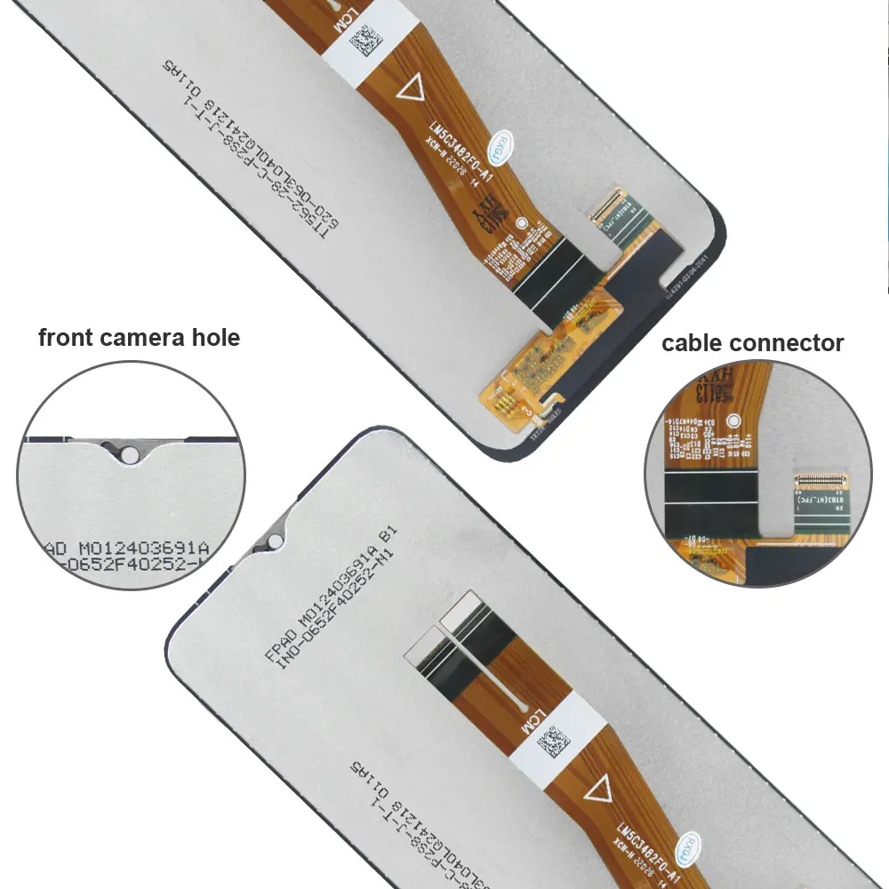 6.5 LCD Touch Screen Digitizer Assembly with Frame