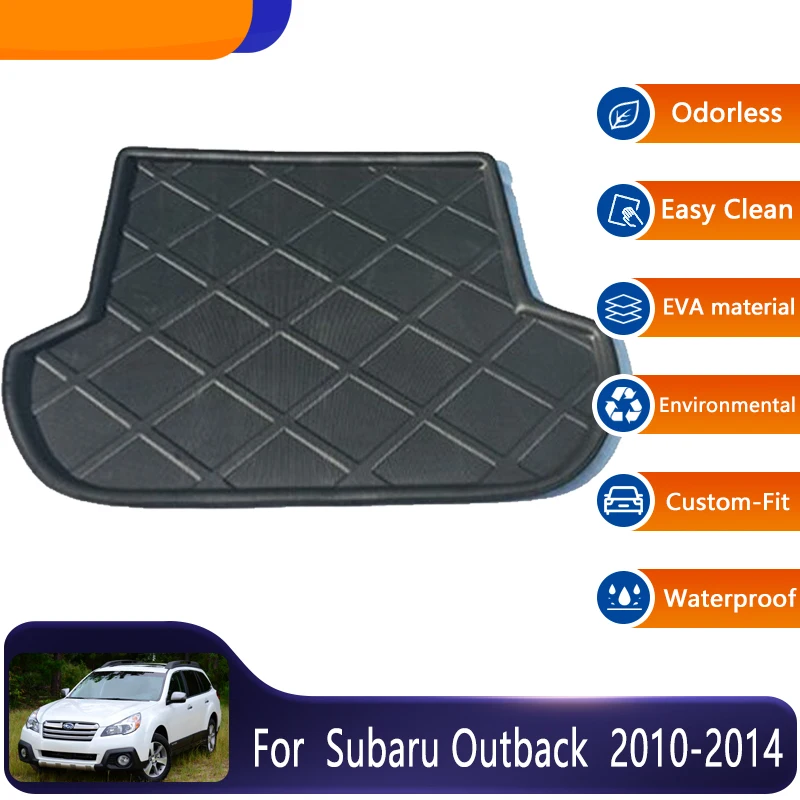 

Car Rear Trunk Floor Mat For Subaru Outback 2010 2011 2012 2013 2014 Storage Mats Trunk Floor Pads Auto Accessories EVA Material