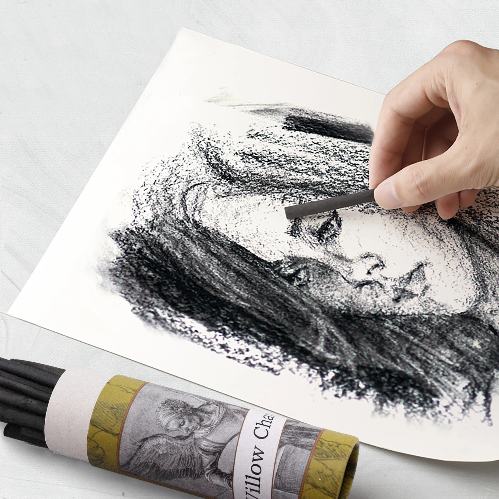 ドローイング 木炭画 ドローイング 木炭画 30x40cm 木炭x紙 2017 #ドローイング 現代