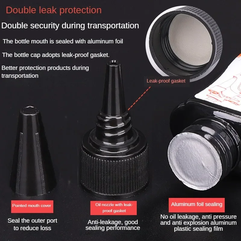 Mountain Bicycle Fork Shock Oil Lubricant Maintenance Non-volatile High Temperature Resistant ForkMaintenance Conditioner 1/2PCS