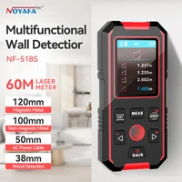 NOYAFA NF-518S Metal Detector Wall Scanner Laser Rangefinder Wood AC Live Wires Copper Metal Tester With Positioning Hole