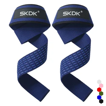 Weightlifting Wrist Straps Strength Training Adjustable Non-slip Gym Fitness Lifting Strap Wrist Support Grip Band 1