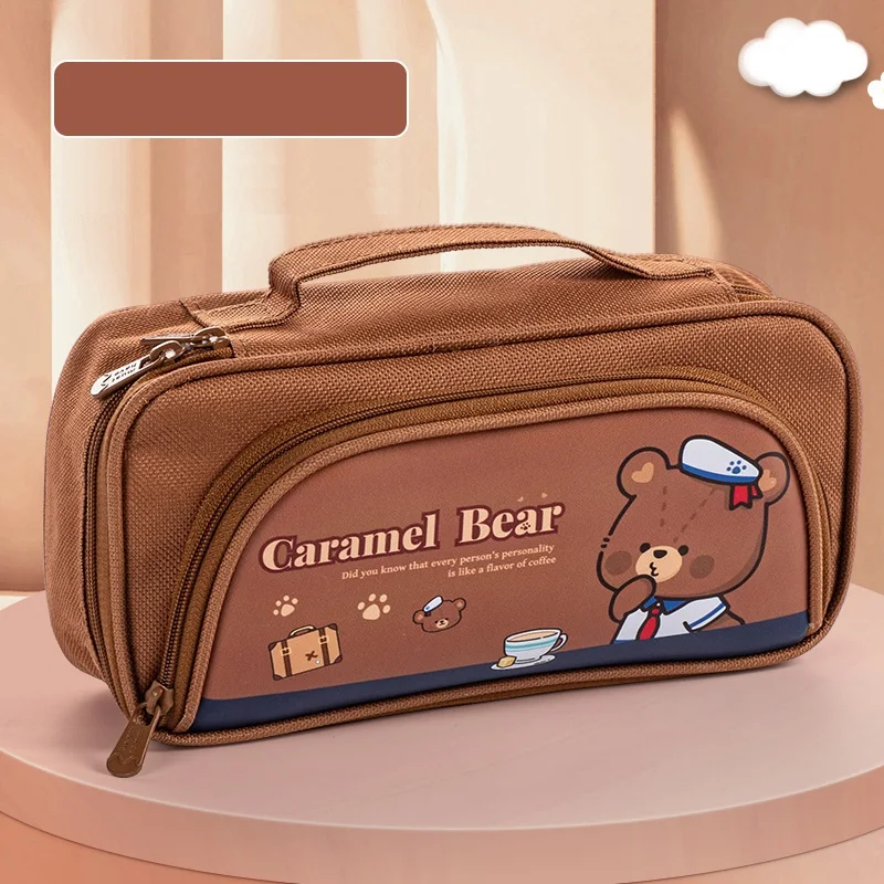 五寸釘　ソフビ　Bell XialiMu 開封　箱付き　カード付き Cartoon Pencil Bag Pen Case Kawaii PU & Canvas Handbag Multi