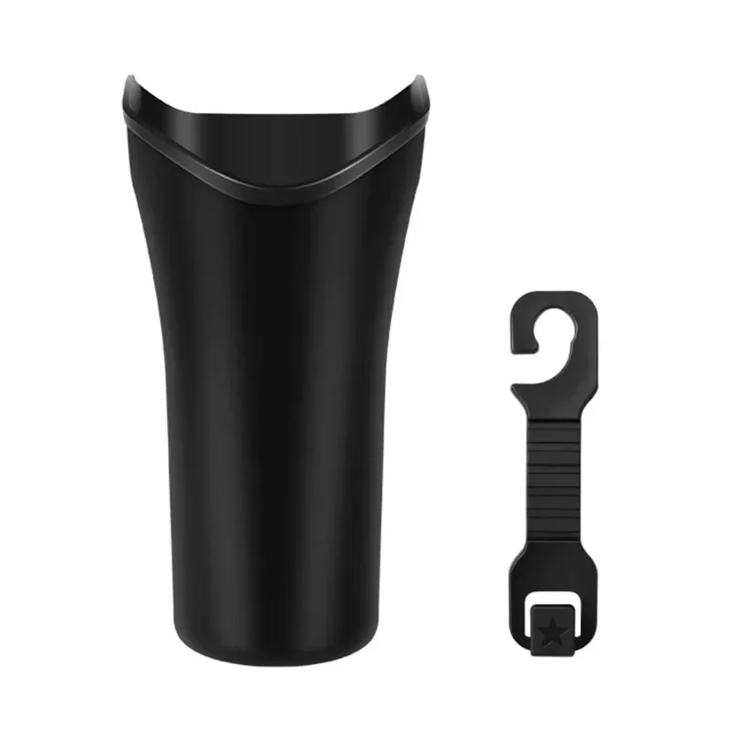 Car Umbrella Storage Bucket Built-in Trash Can Hanging Rear Door car storage box