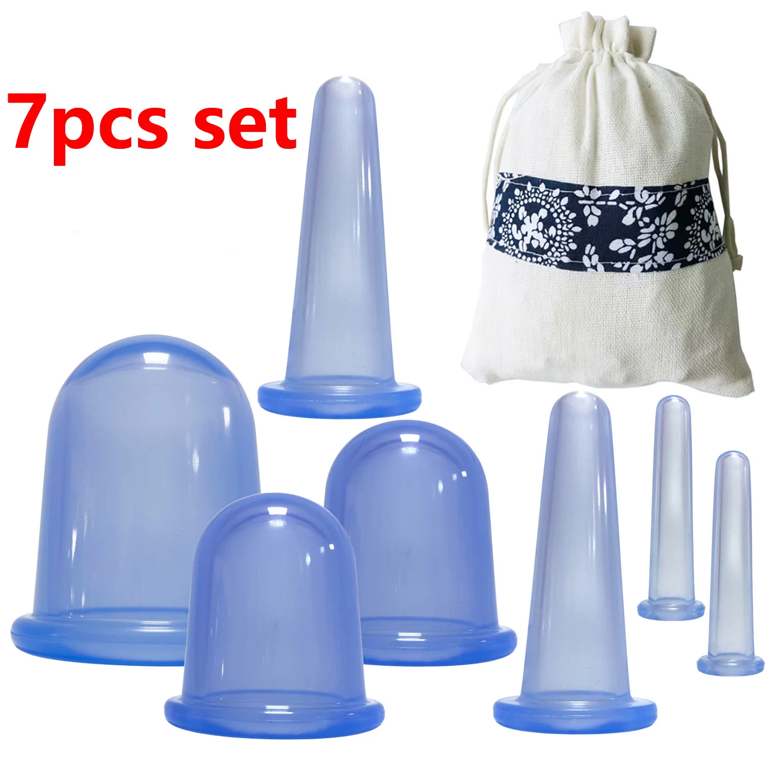 4 Size Silicone Massage Jars Suction Cup Slimming Plastic Dampness Expelling Body Release Pain Vacuum Cans Banks cupping massager massage cup cupping set vacuum facial cupping
