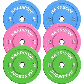 Colored Bumper Plate Set 1