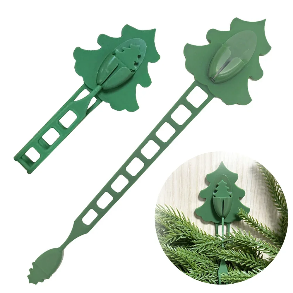 1/6pcs Christmas Wreath Silicone Hanger Hook Christmas Decoratiive Garland Hanger Front Door Garland Ties For Closet Wall