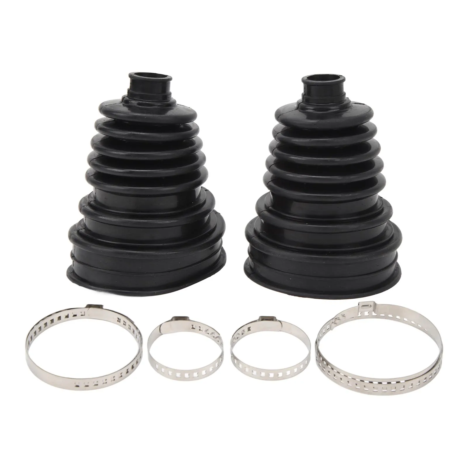 2pcs CV Boots Universal Constant Velocity Joint Boot Dust Cover Set Highly Flexible CV Boots for Cars cv dust cover