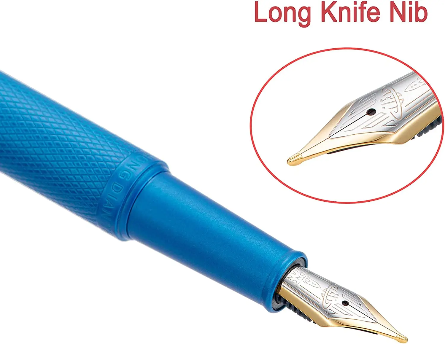 Honddian ブラック フォレスト メタル万年筆 チタン ブラック EF/F