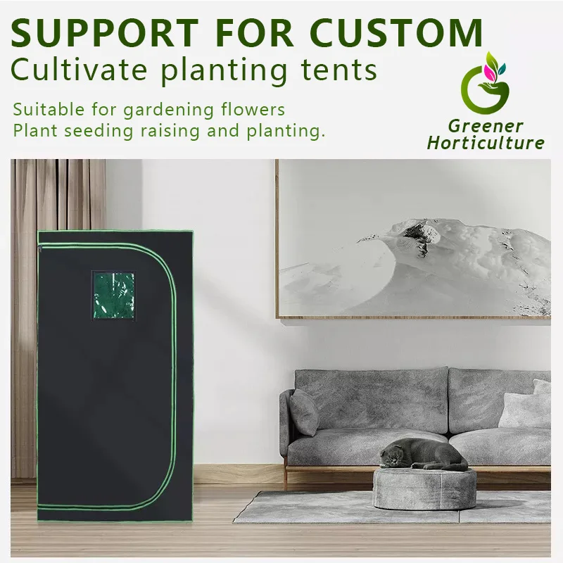 Plant Grow Tent, Complete Kit of Equipment for Plant, Hydroponic Cultivation, 120x120x200cm