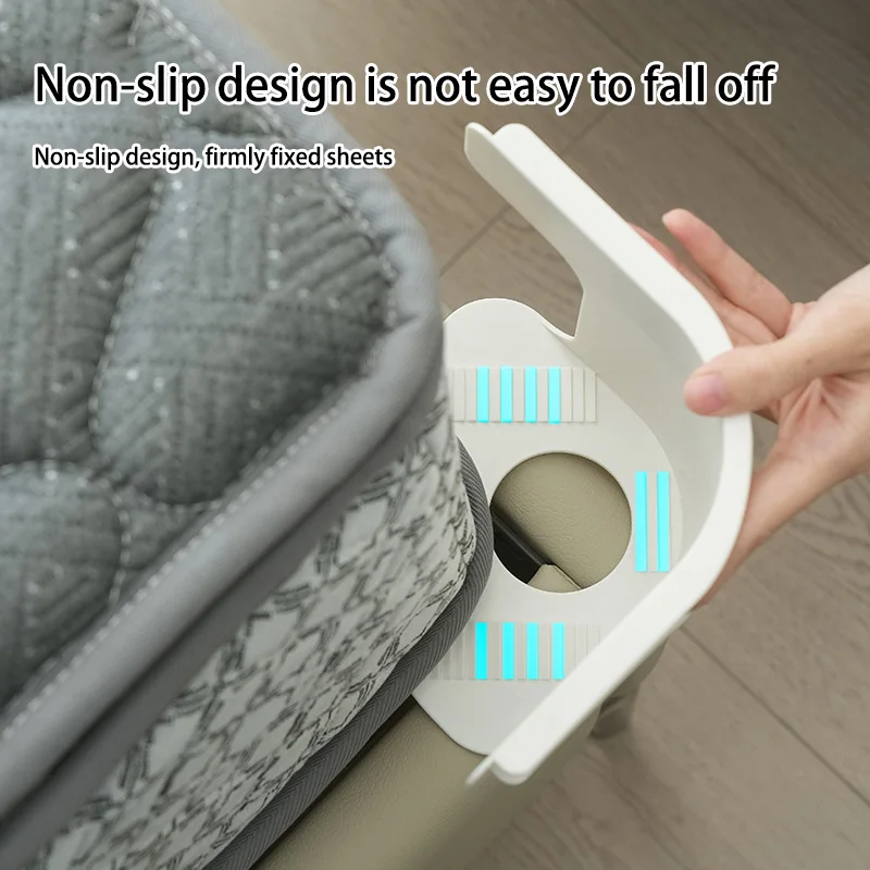 4PCS Invisible Bed Sheet Bed Cover Fastener Invisible Quilt Sheet Holder Clips Single Quilt Cover Fixed Non-slip Clip