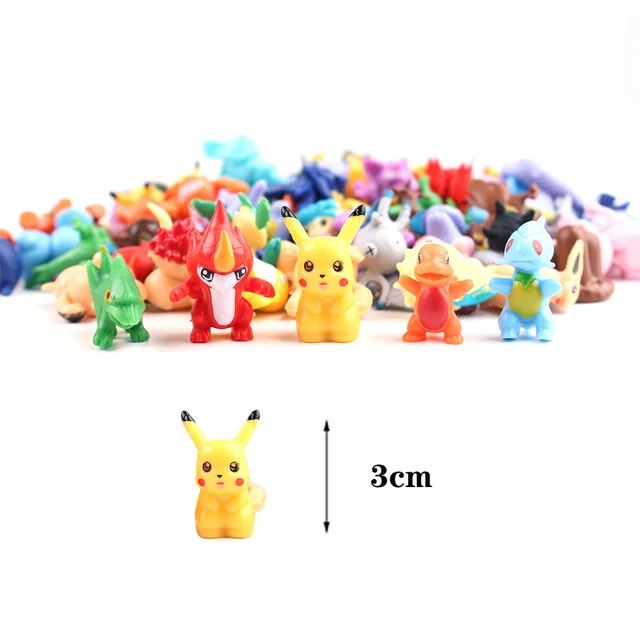Mini Pokemon Action Figure Set 6