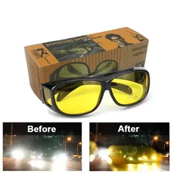 Night Vision Anti-Glare Driving Glasses - Enhanced Protective Eyewear (As see)