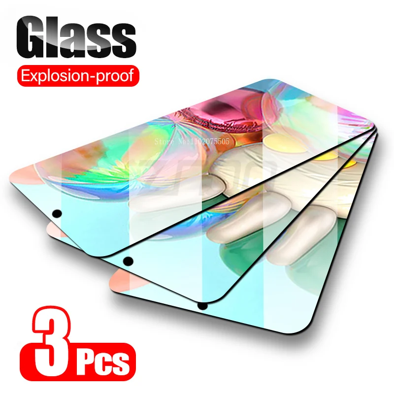 

Защитное стекло, закаленное стекло для Samsung Galaxy M51/M21/M31/M11/M01/A51/A71/A31/A41/A21S, Samsung A02/A32/A52/A72, 3 шт.