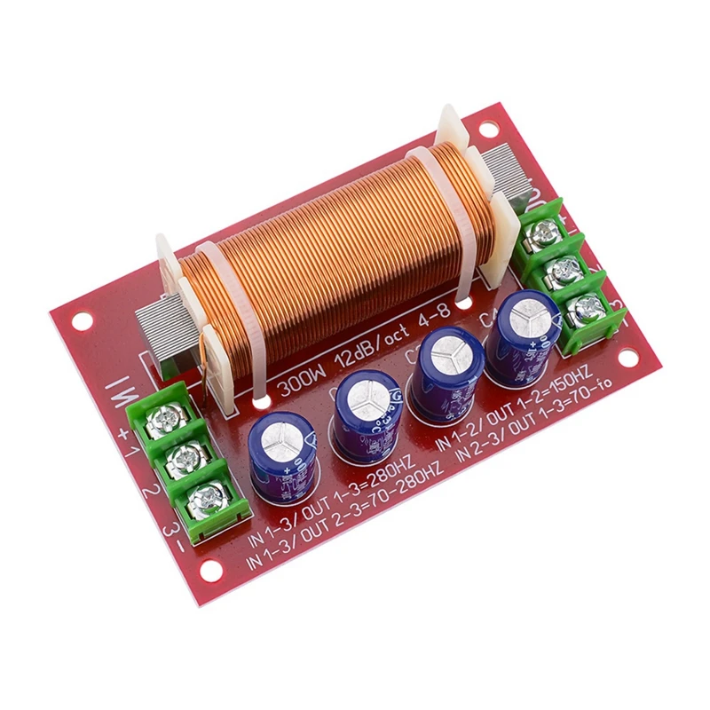 Filtri Crossover Audio Da 300W Subwoofer Divisore Per Altoparlanti A Frequenza Incrociata Super Woofer Per Altoparlanti Da 12 Pollici E 15 Pollici Dur