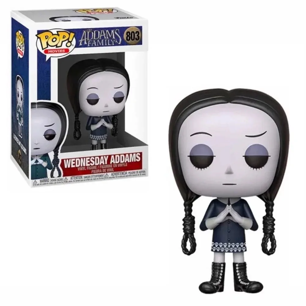 thumbnail image 4 of Funko Pop The Addams Family Wendesday 803 811 Pugsley 804 Uncle Fester 806 Lurch Figuras de acción de vinilo Muñecas Juguetes Regalo para niños, 4 of 5