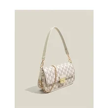 

Maxdutti Women's bag 2022 spring and summer new fashion blogger printed Bag Messenger Bag armpit bag Single Shoulder Bags Women