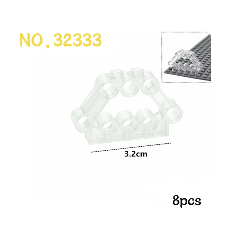 MOC Technical Connector Building Block Parts - Motor Model Car Engine Cylinder Brick by Leduo Toys