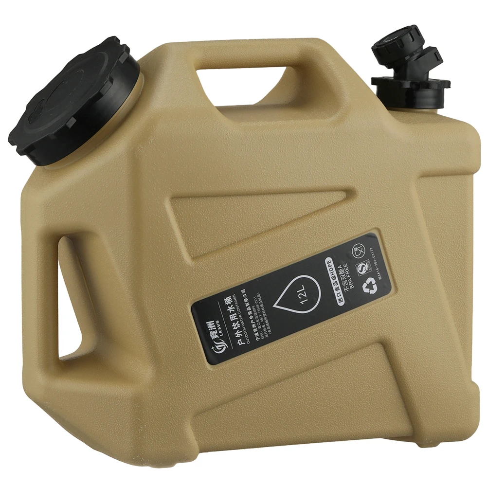 12L Water Storage Container No Leakage Water Storage Carrier Portable Large Capacity Outdoor Hiking Accessories 5
