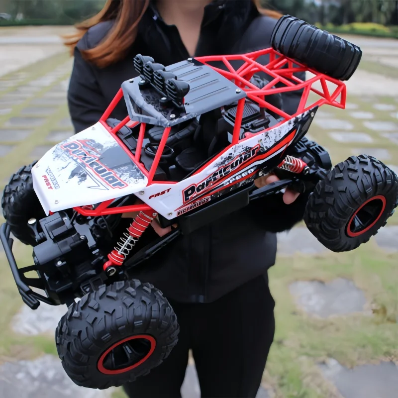 ZWN 1:12 / 1:16 4WD RC Car With Led Lights 2.4G Radio Remote Control Cars Buggy Off-Road Control Truck Toys for Children