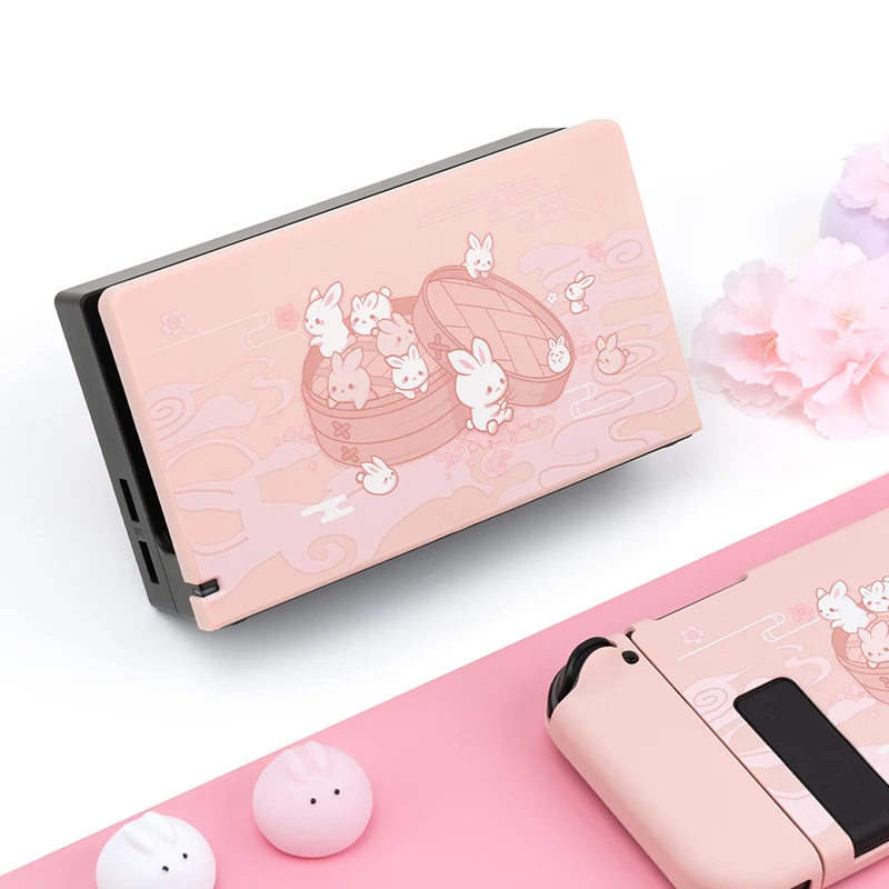 caso duro tv doca estação de carregamento capa estande carregador escudo protetor protetor para nintendo switch pele ns dok capa