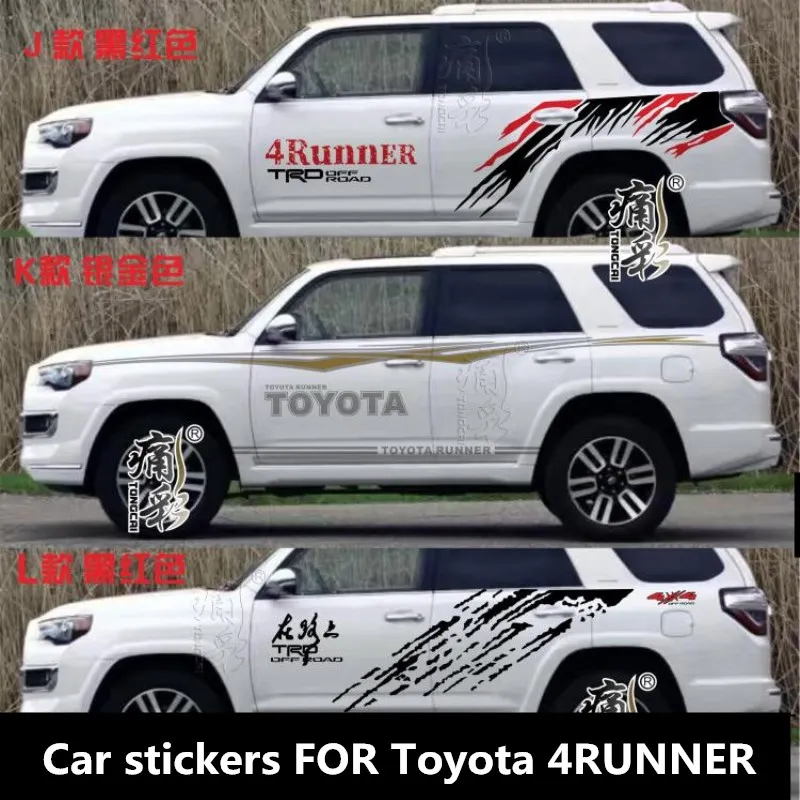 

Car stickers FOR Toyota 4RUNNER body exterior decoration custom sports car decal film