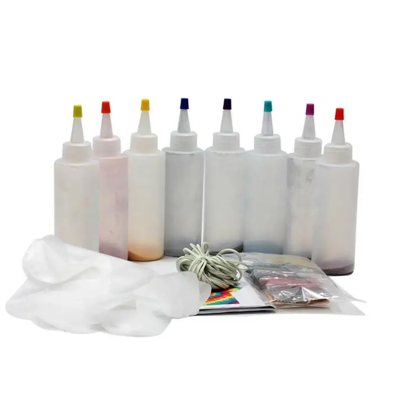 

Pcs Tie Dye Kit Non Toxic DIY Clothing Graffiti Fabric One Step Textile Paints Safe Nontoxic For Clothing Graffiti Dye