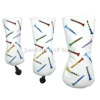 1pc Golf Rocket pattern Head cover Driver Head Covers Fairway Wood Head Covers Hybrid Head Covers Putter Cover Pu Leather 2