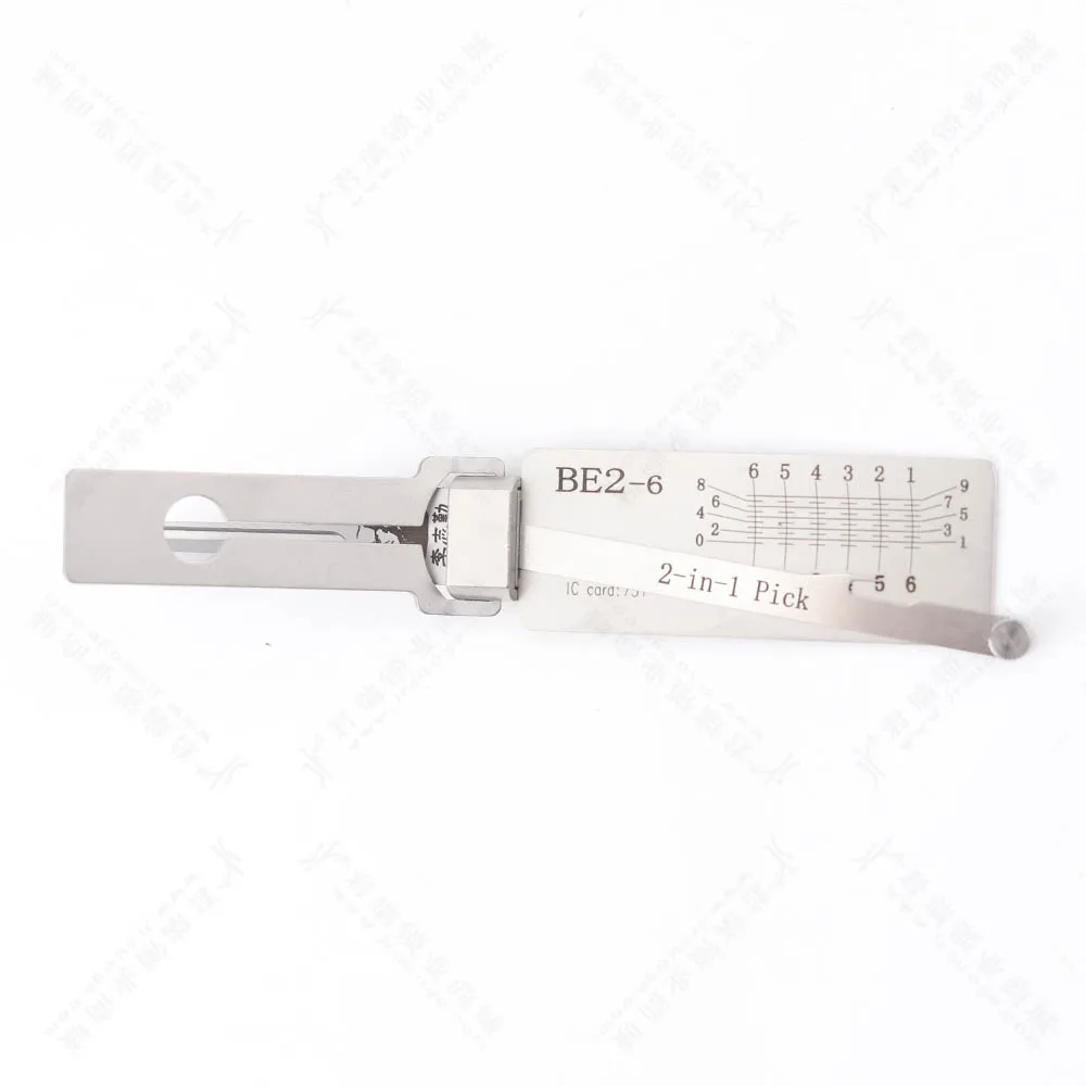 

Lishi 2 в 1, ручной инструмент для открывания замков, профессиональный Loc ksmith