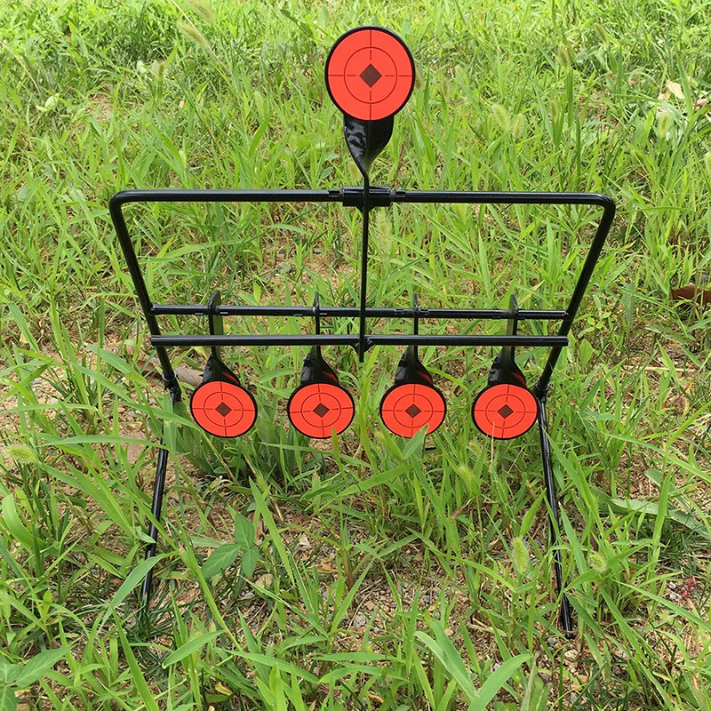 Shooting5ConsecutiveRollingTargetTrainingBlackAirGunAutomatic