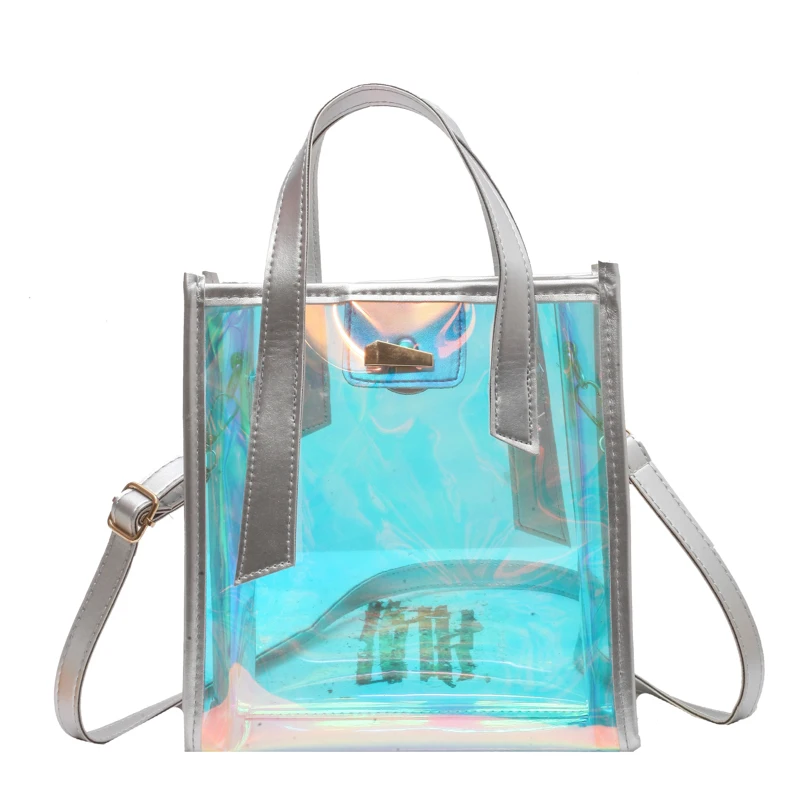 Source Fashion Holographic Leather Women, Chest Bag Custom Design Laser Bag  Sling ita Ladies Crossbody Bag/ on m.